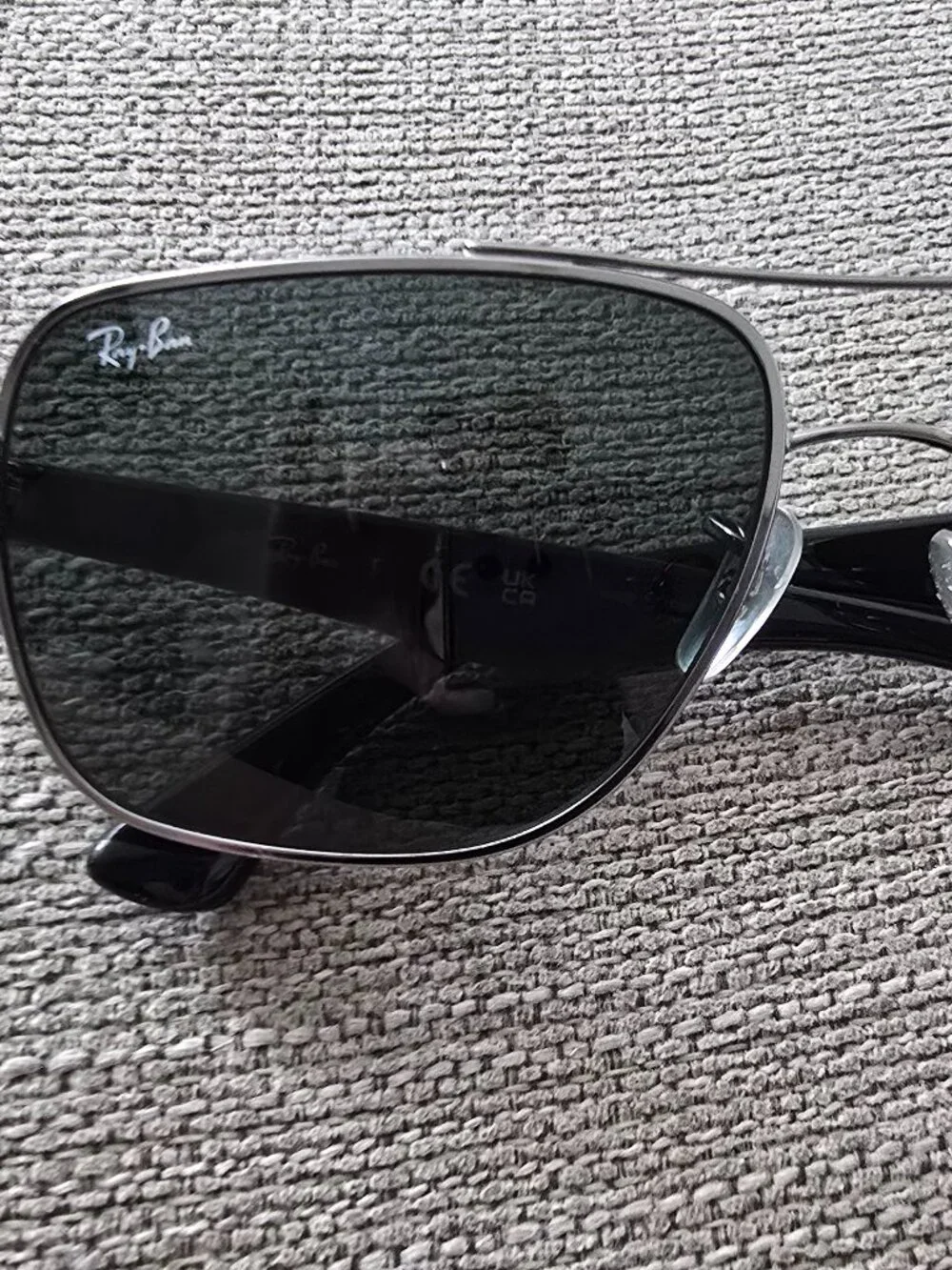 RAY-BAN RB 3483 004/71 SPORTS WRAP SQUARE EYEGLASSES FRAMES 60-16-140 3N